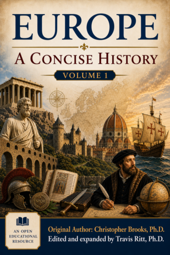 Cover image for Europe: A Concise History - Volume 1